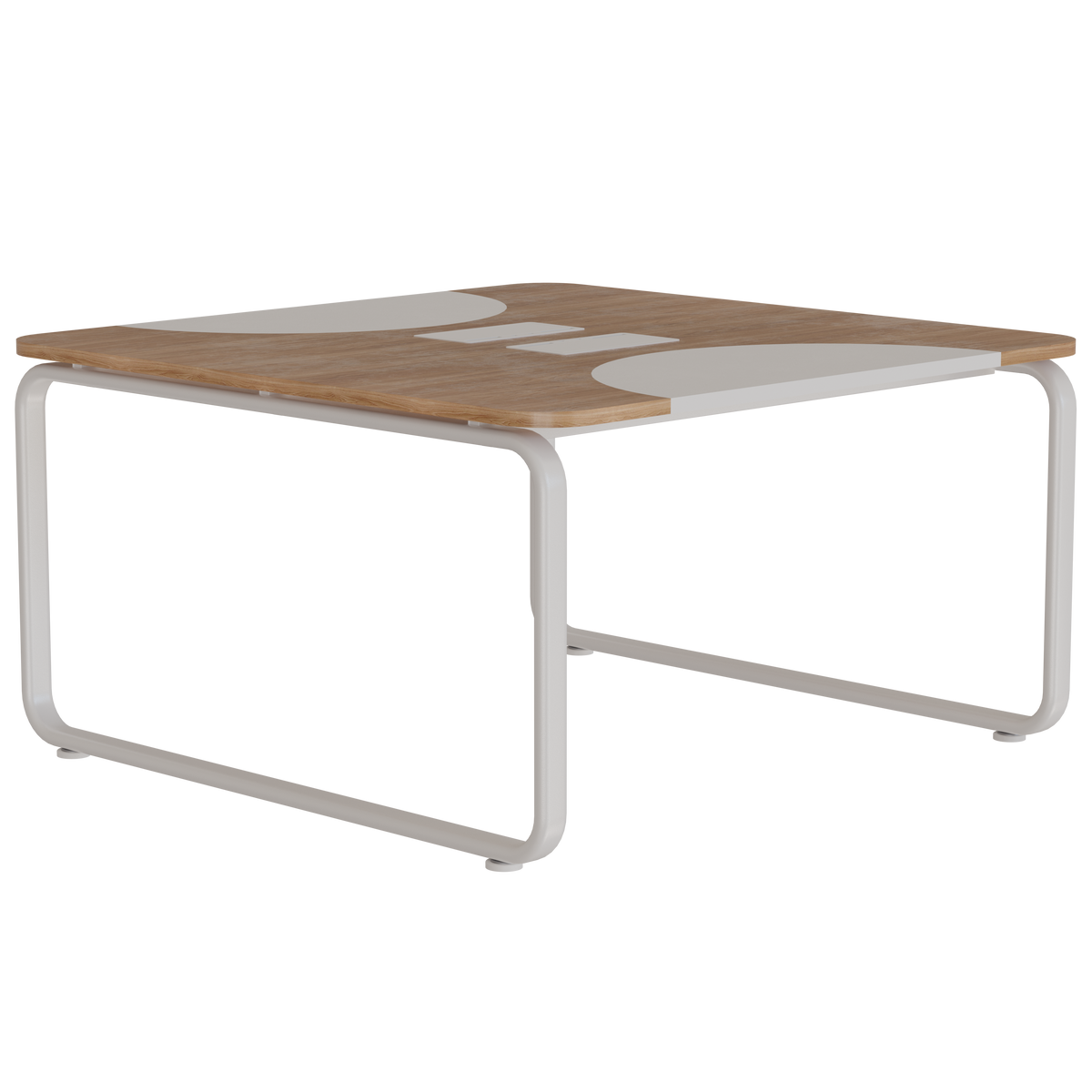 Mesa Estação de Trabalho Elements Leone 2 Lugares